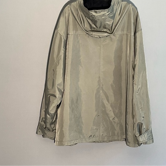 Calvin Klein Jeans Men’s XL Hooded, Full Zip, M. Anorak Gray Jacket - Picture 11 of 16